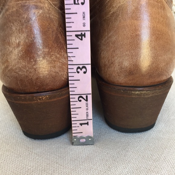 Shyanne Leather Western Cowboy Boots 9 - Picture 12 of 17